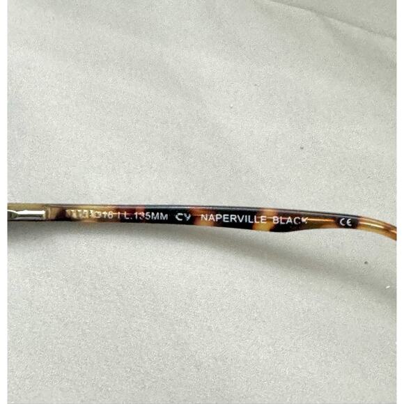 Women's Clear Vision Naperville 135 mm Eyeglasses Frames in Black - Picture 8 of 12